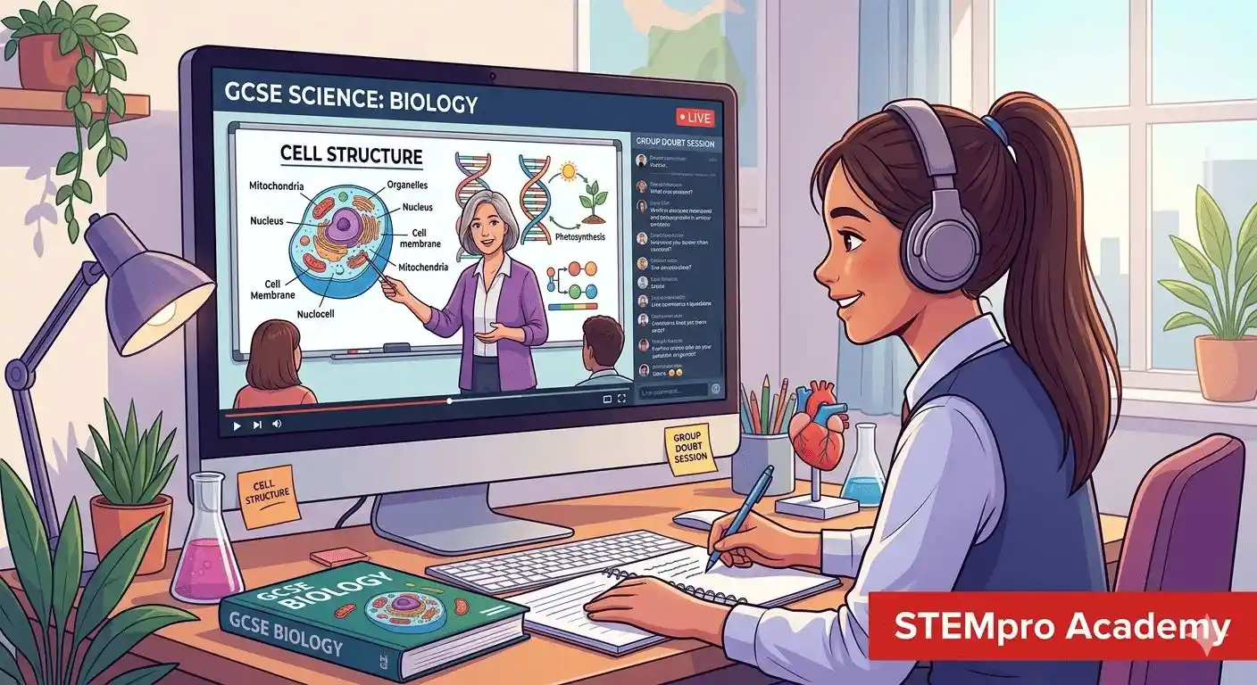 Year 11 GCSE & A-Level Final Exam Prep for Maths and Science | STEMpro Academy Online